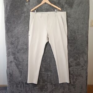 Bylt Premium Basics Everyday Pant 2.0 Skinny Fit Performance Golf Gorpcore Sz40